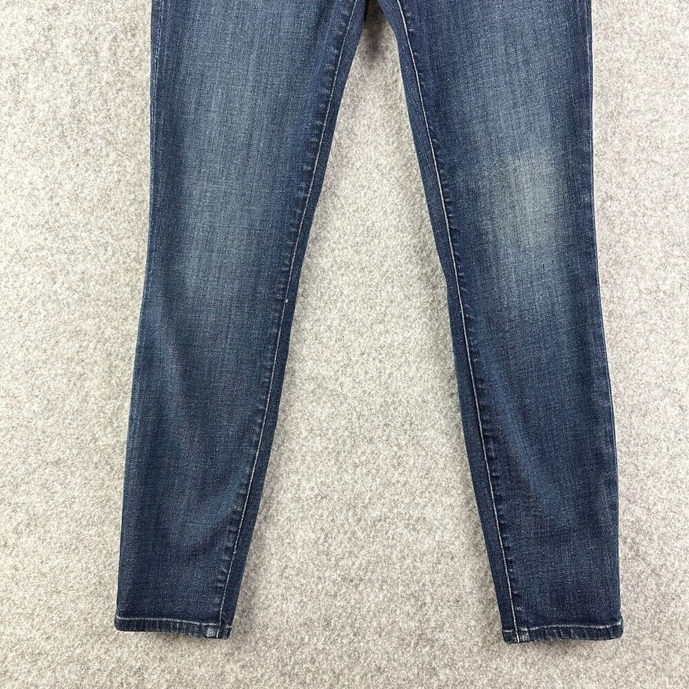 J Brand Jeans Womens 26 Blue Sabotage Dark Wash Skinny Stretch Denim Preppy* - Picture 5 of 16